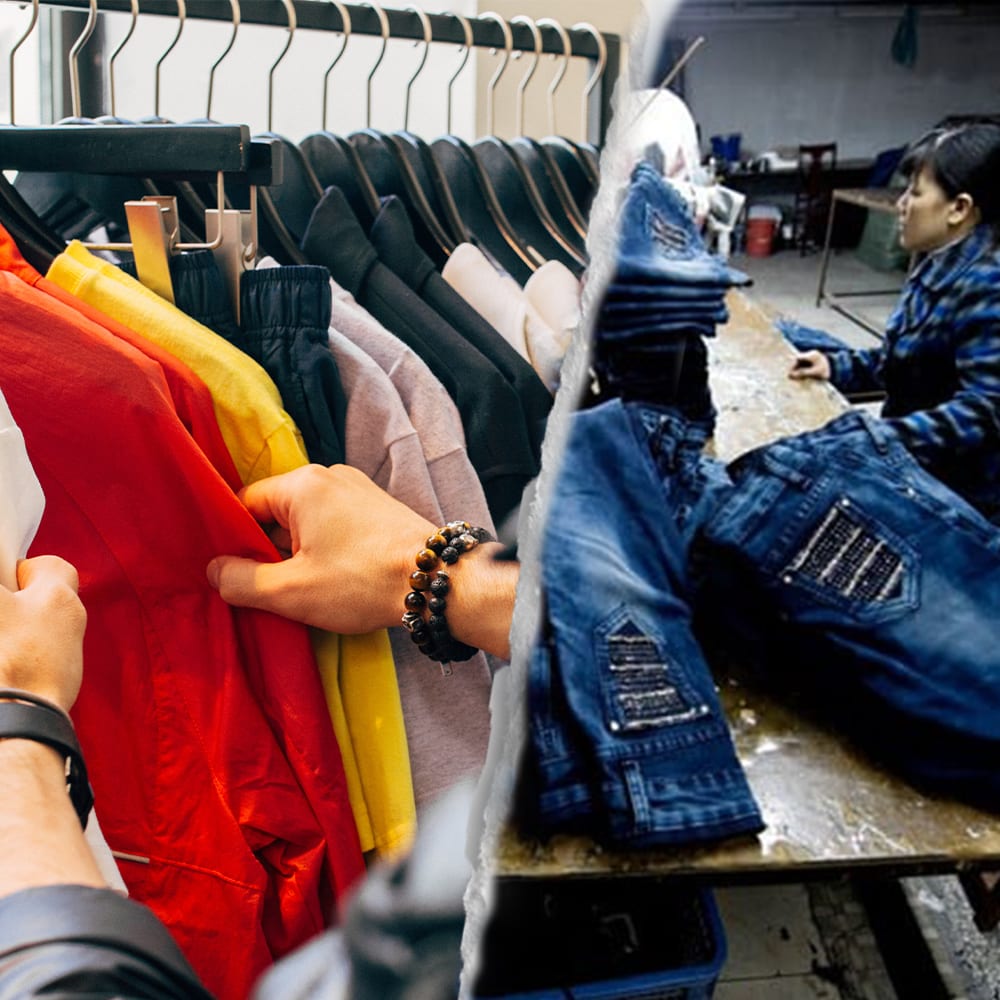 Fast fashion sweatshops