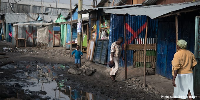 Margaret Mumbua, domestic worker
