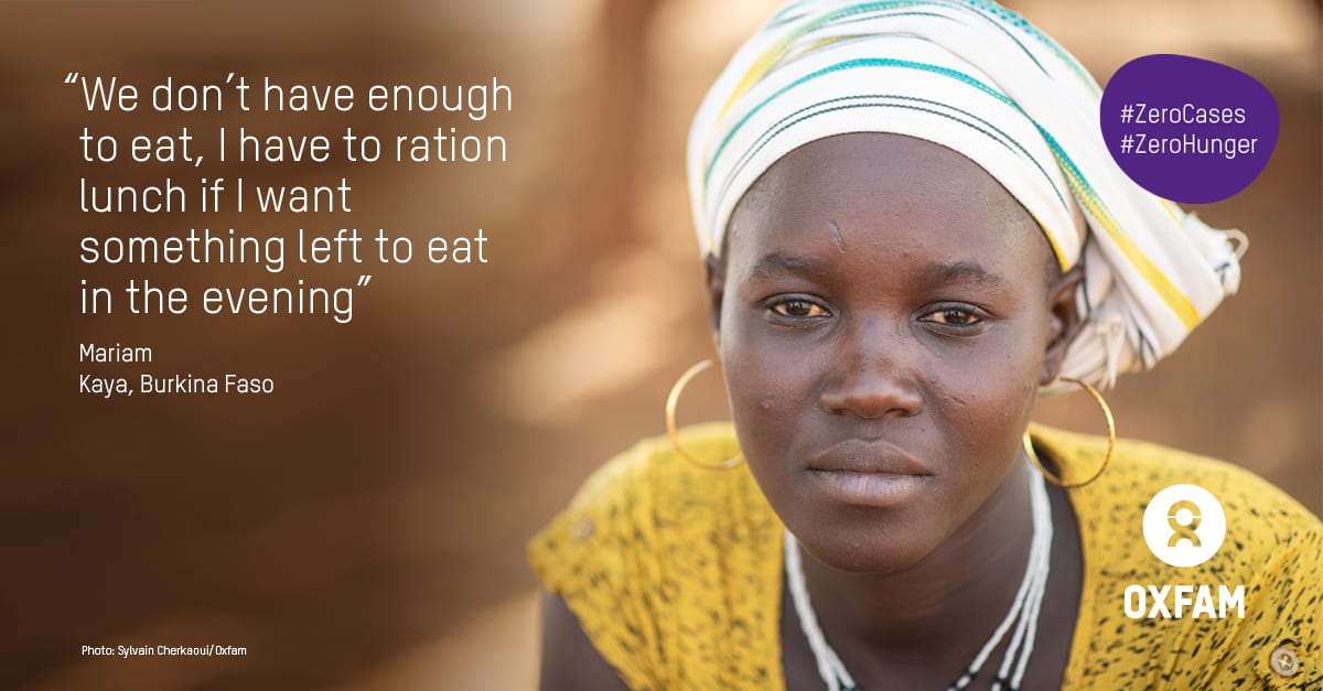 hunger linked to COVID-19