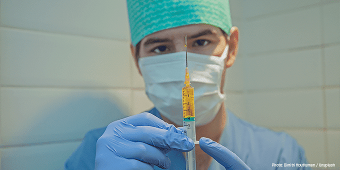 Pfizer and BioNTech vaccine