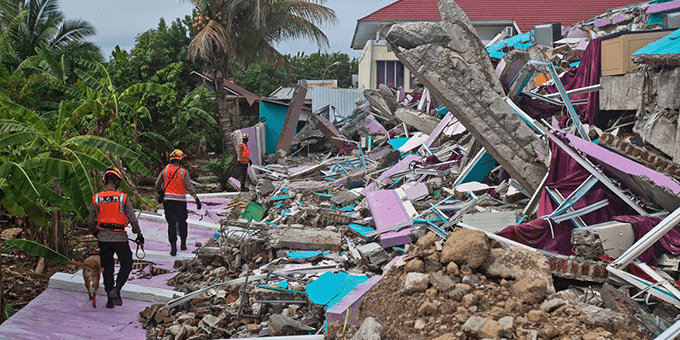 Indonesian earthquake