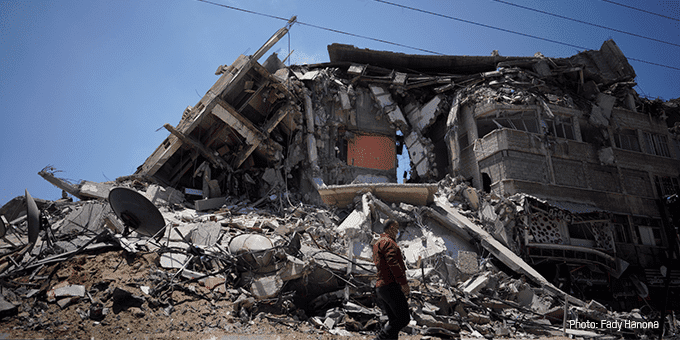Oxfam reaction to the ceasefire in the Occupied Palestinian Territory and Israel