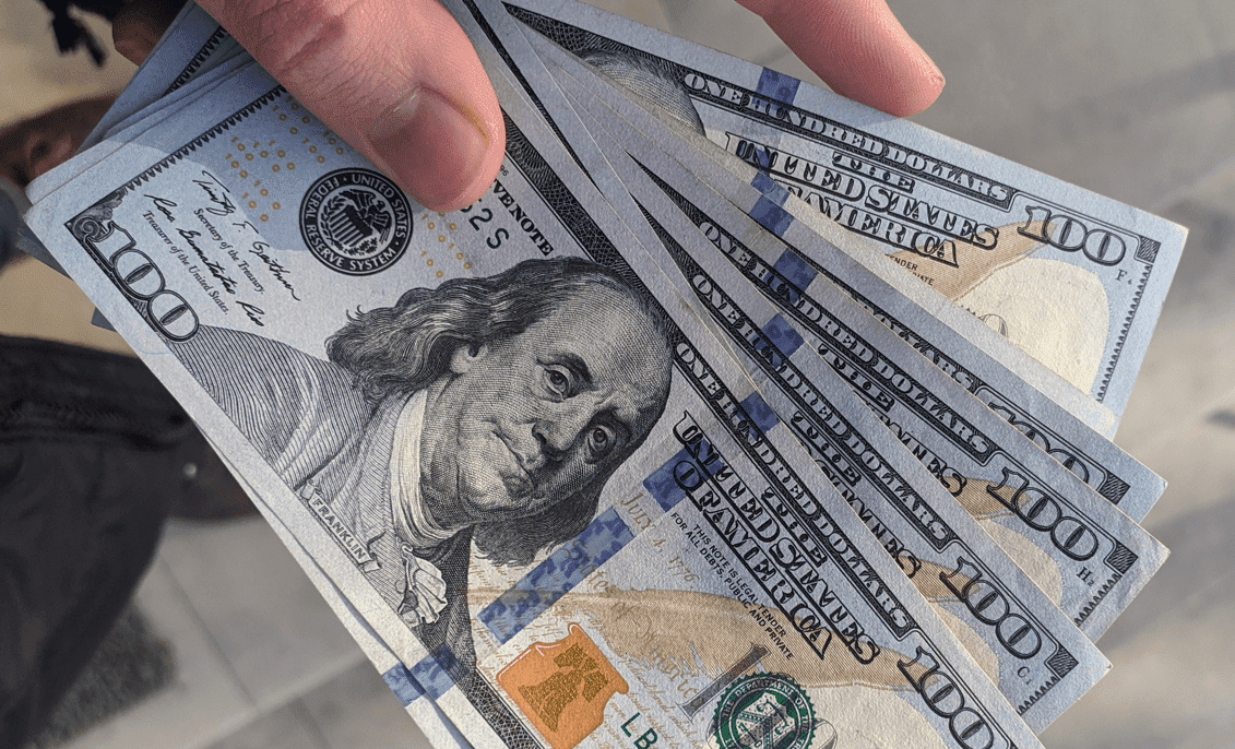 Image of dollar bills
