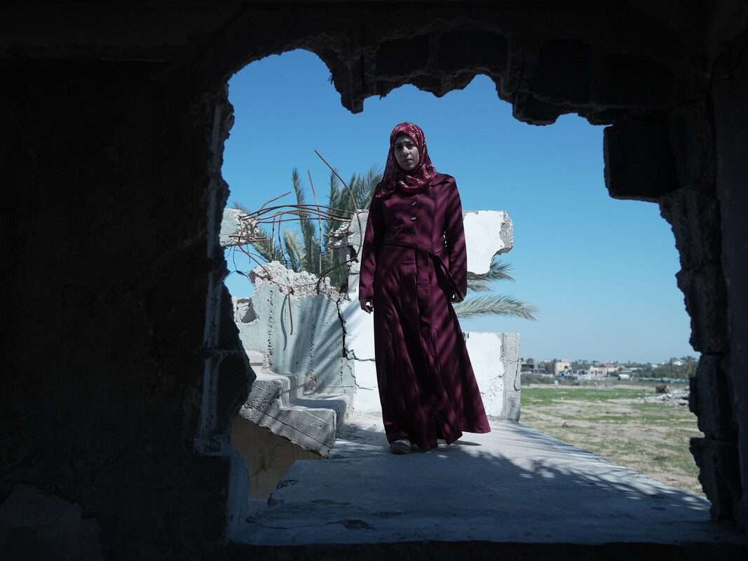 Suhad, a pregnant woman in Palestine