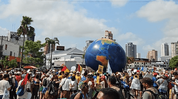 March in Belem during COP30